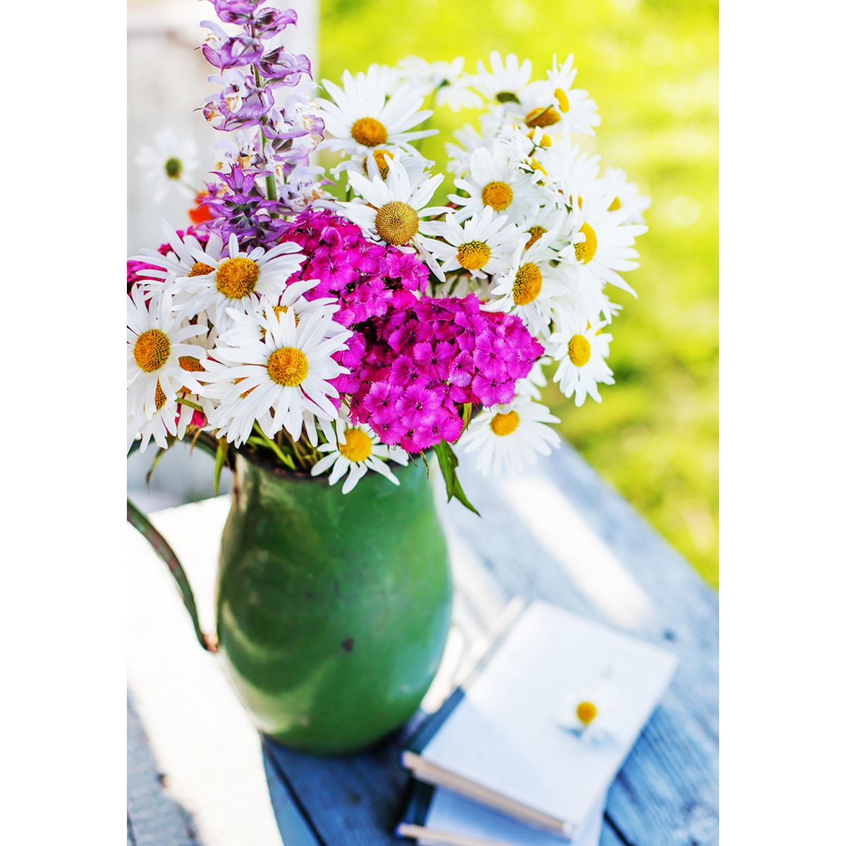 MINI KORT, MARKBLOMST I KANDE. MINIS..