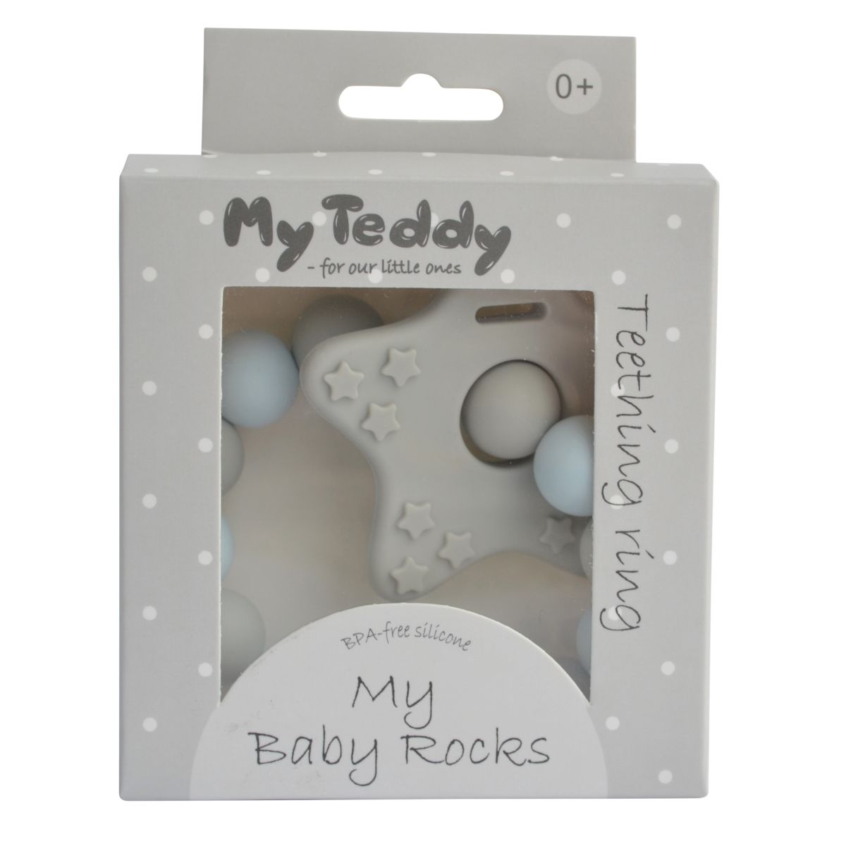 BIDERING MY BABY ROCKS - STAR BLÅ MY TEDDY BIDERING MY BABY ROCKS - STAR BLÅ MY TEDDY