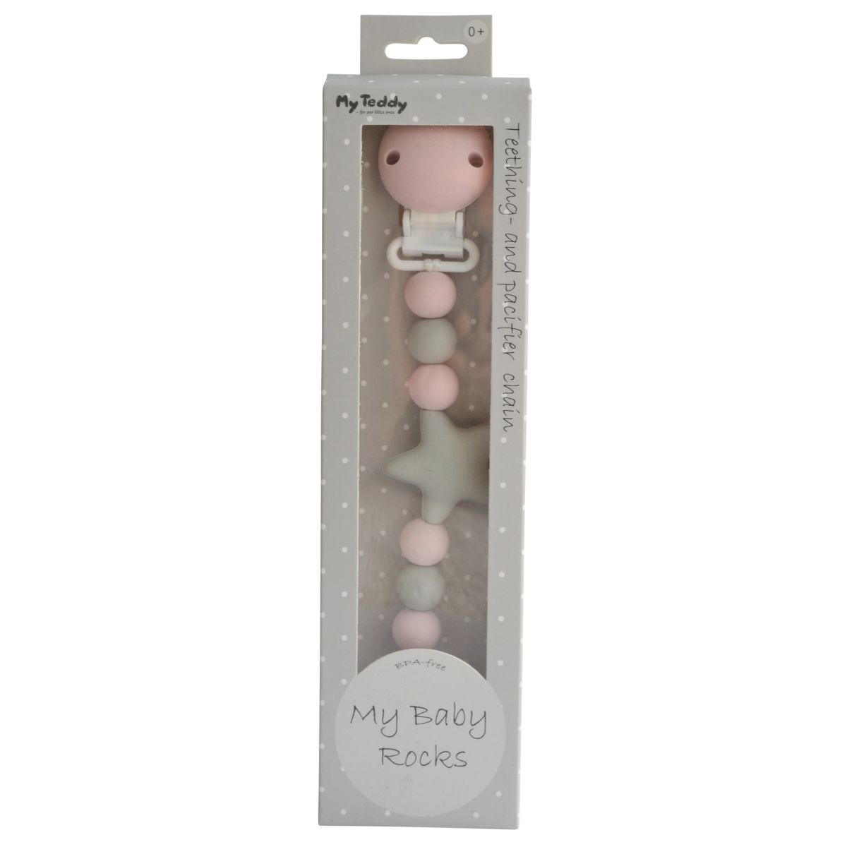 SUTTEKÆDE MY BABY ROCKS STAR ROSA MY TEDDY