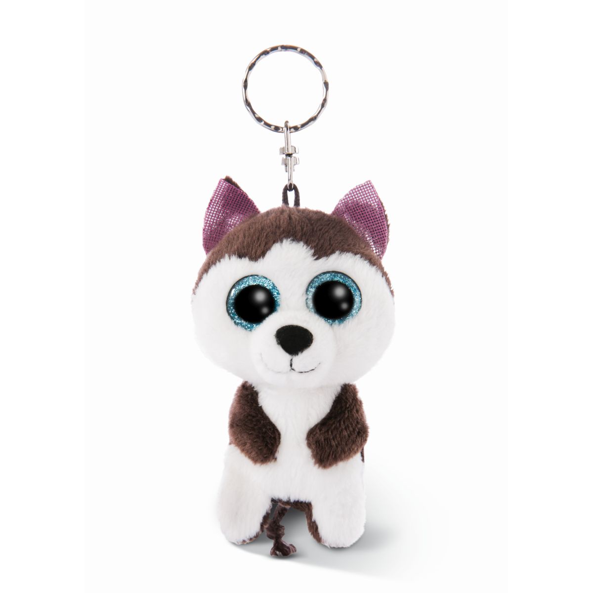 NØGLERING PLYS 9CM HUSKY BARKLEY  GLUBSCHIS NICI NØGLERING PLYS 9CM HUSKY BARKLEY  GLUBSCHIS NICI