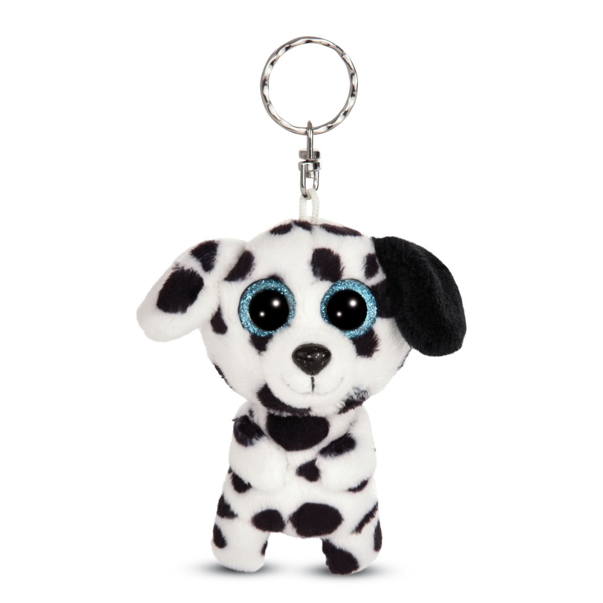 NØGLERING PLYS 9CM HUND DOTTINO GLUBSCHIS NICI