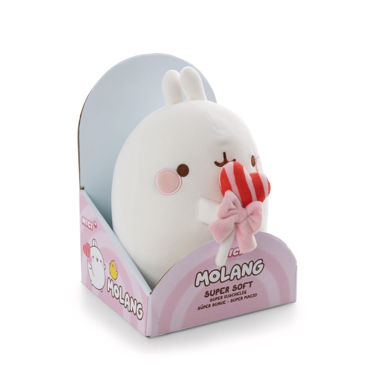 MOLANG PLYS 16CM M KÆRLIGHED I GAVEÆSKE NICI