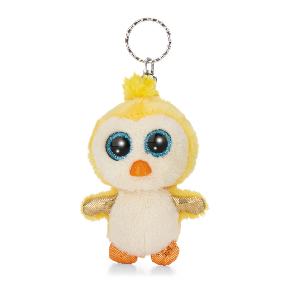 NØGLERING PLYS 9CM FUGL SUNITA GLUBSCHIS NICI