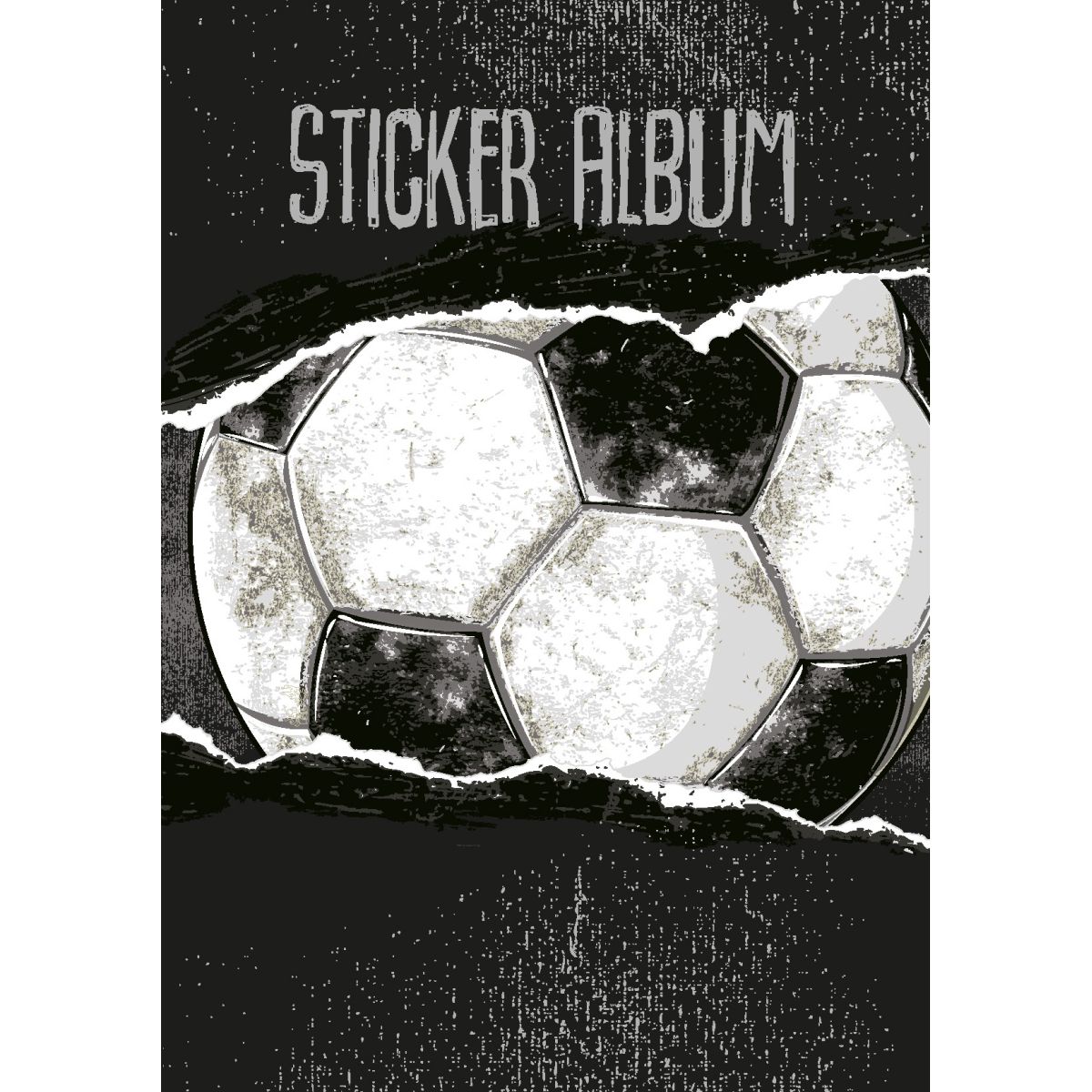 STICKER ALBUM FODBOLD 14,5x21 CM