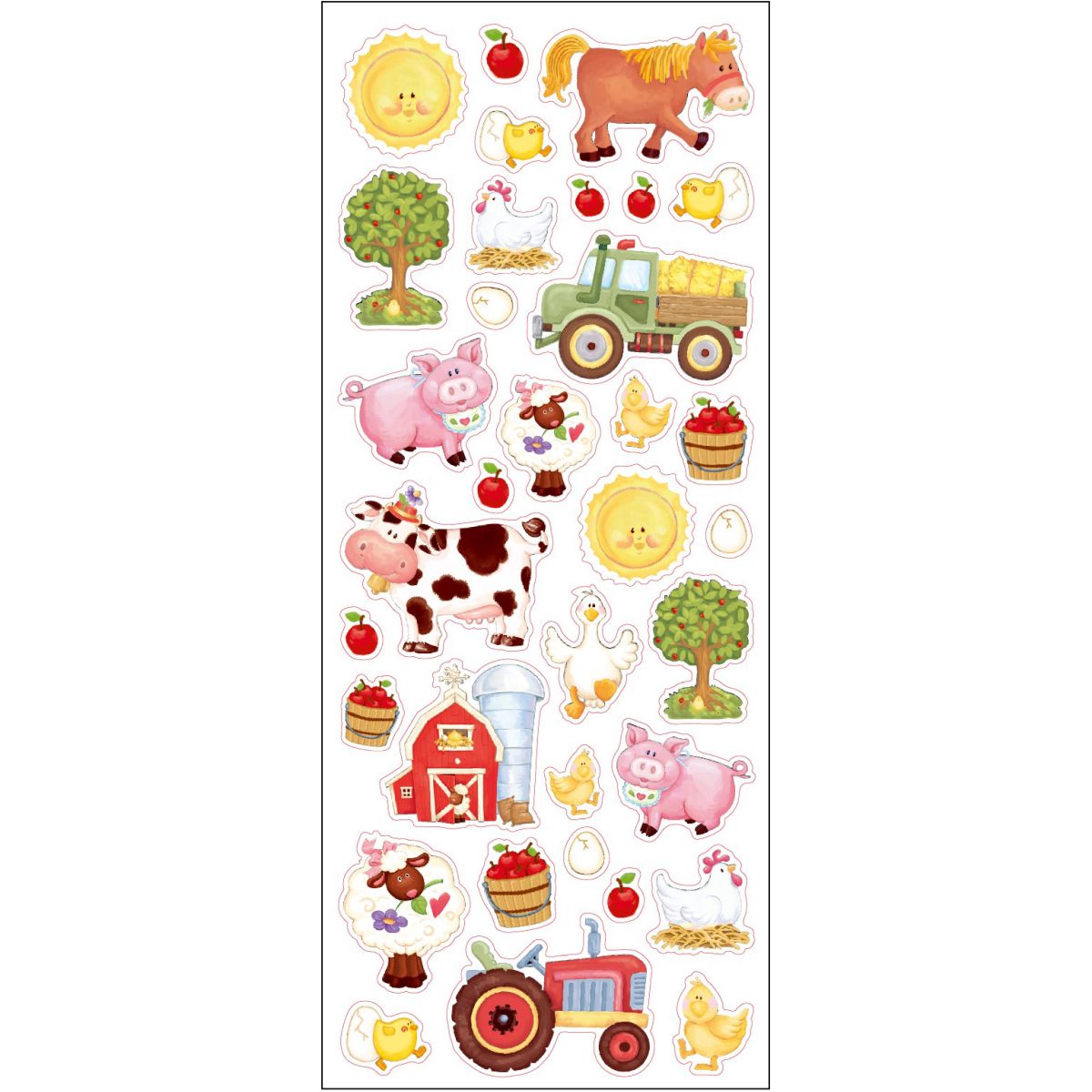 STICKERS BONDEGÅRDSDYR TINKA