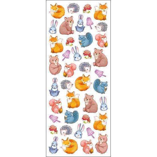 STICKERS SKOVENS DYR TINKA