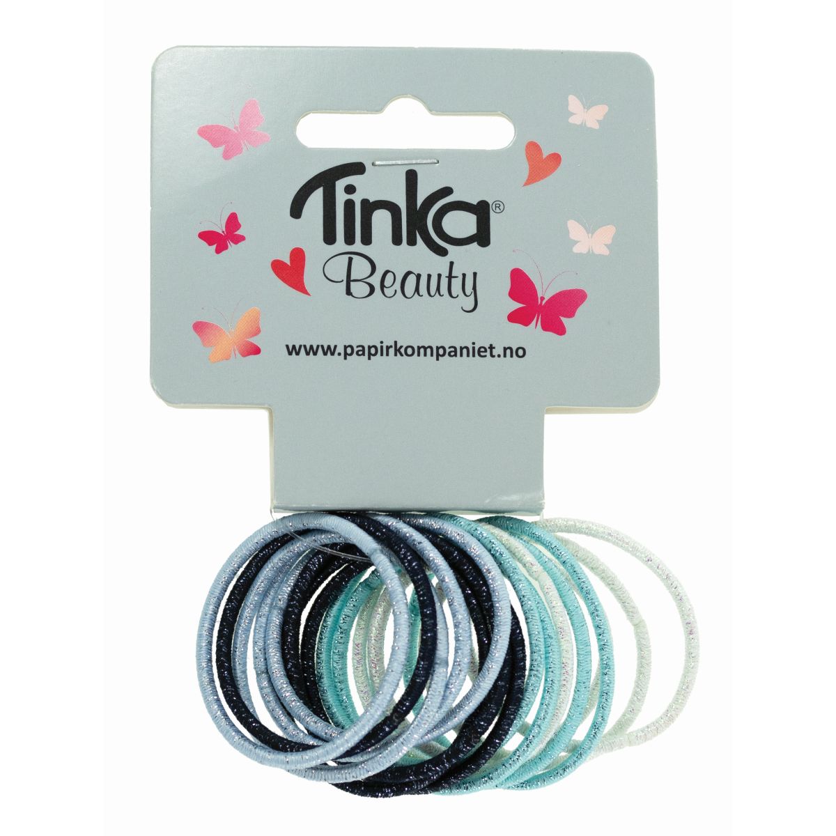 HÅRELASTIK ASS FARGER 16 STK TINKA BEAUTY HÅRELASTIK ASS FARGER 16 STK TINKA BEAUTY