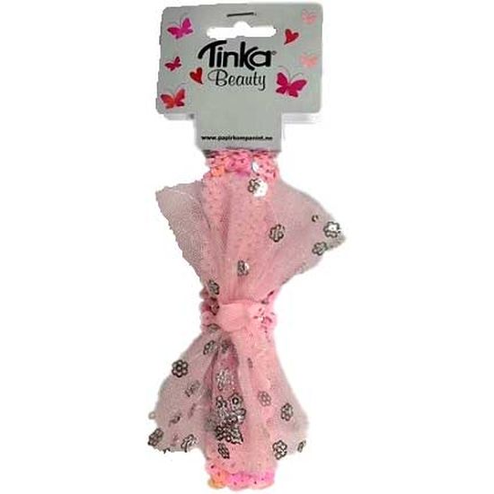 HÅRBÅND PAILETTER LYS ROSA TINKA BEAUTY