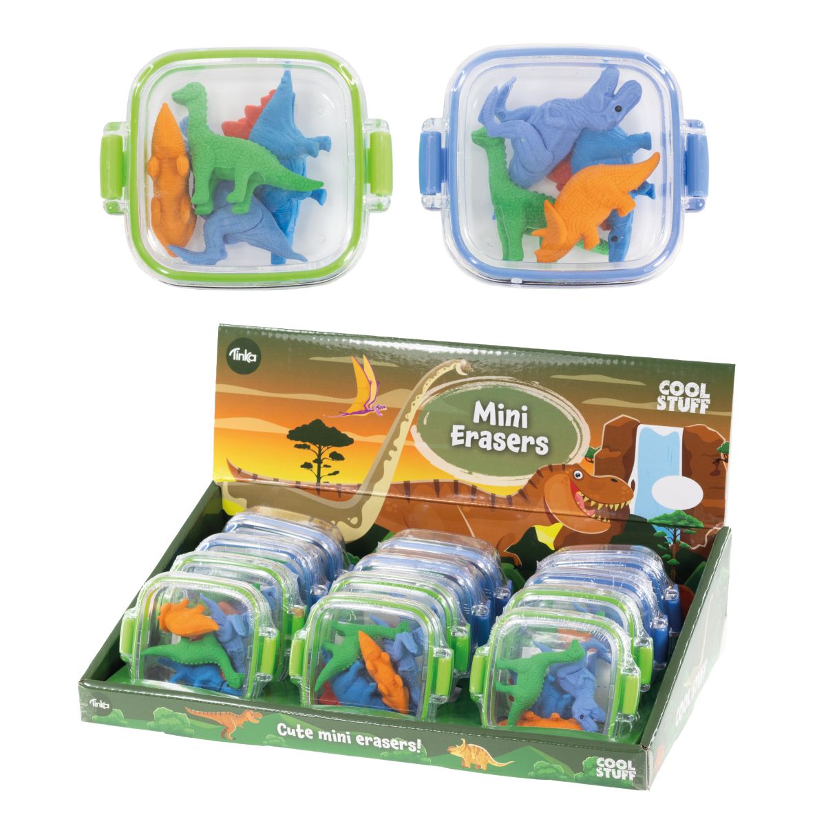VISKELÆDER DINO 4STK  I BOKS TINKA