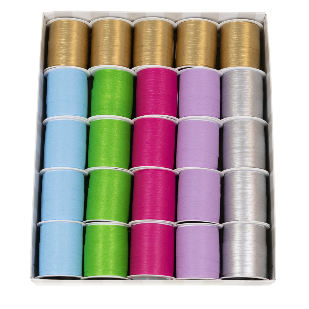 GAVEBÅND 10M/10MM 6 FRG ASS