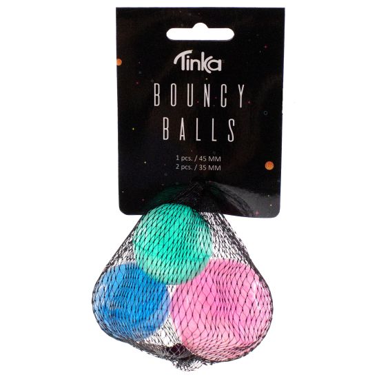 HOPPEBOLD 3 STK - MARMOR - TINKA BOUNCY BALLS