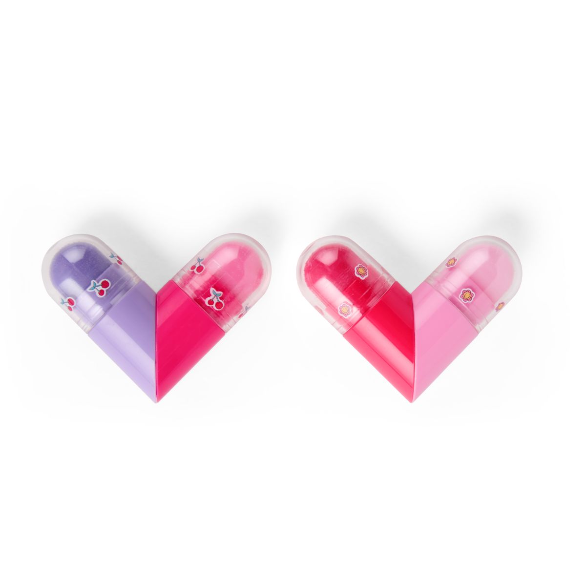 LIP BALM FLIP HEART 2PCS CREATE IT! 