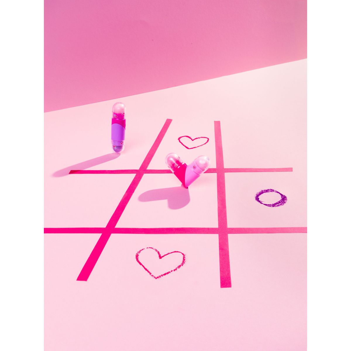 LIP BALM FLIP HEART 2PCS CREATE IT! 