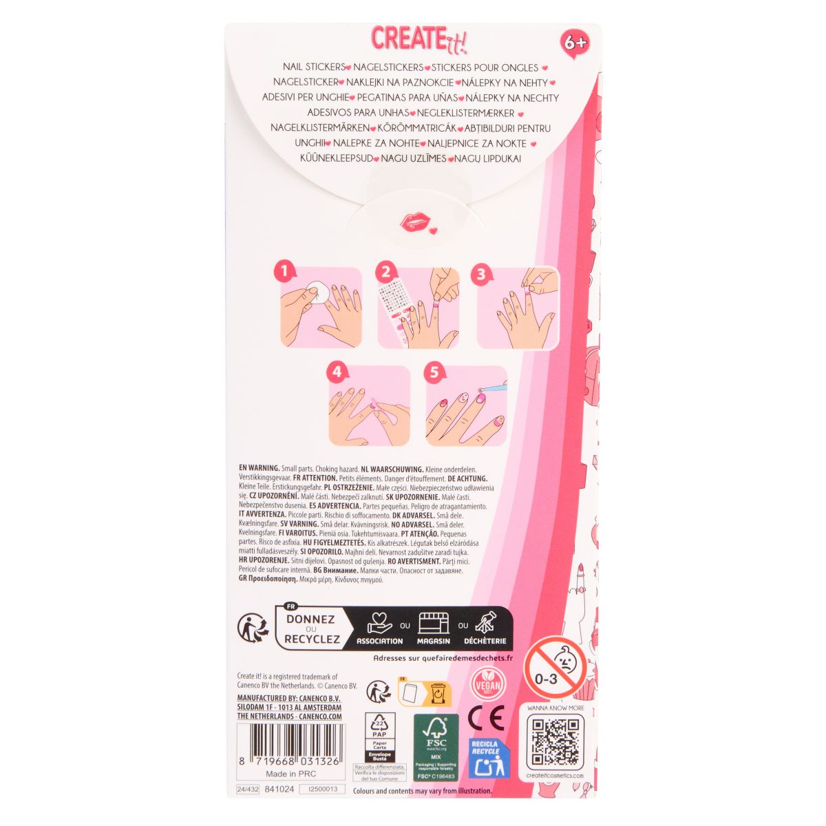 NAIL STICKERS CREATE IT! 