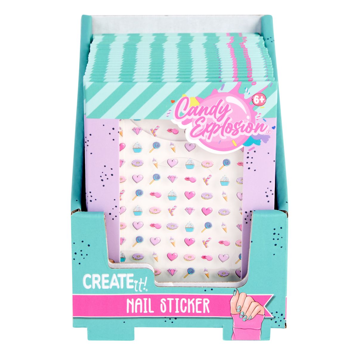 NAIL STICKERS CANDY EXPLOSION CREATE IT! 