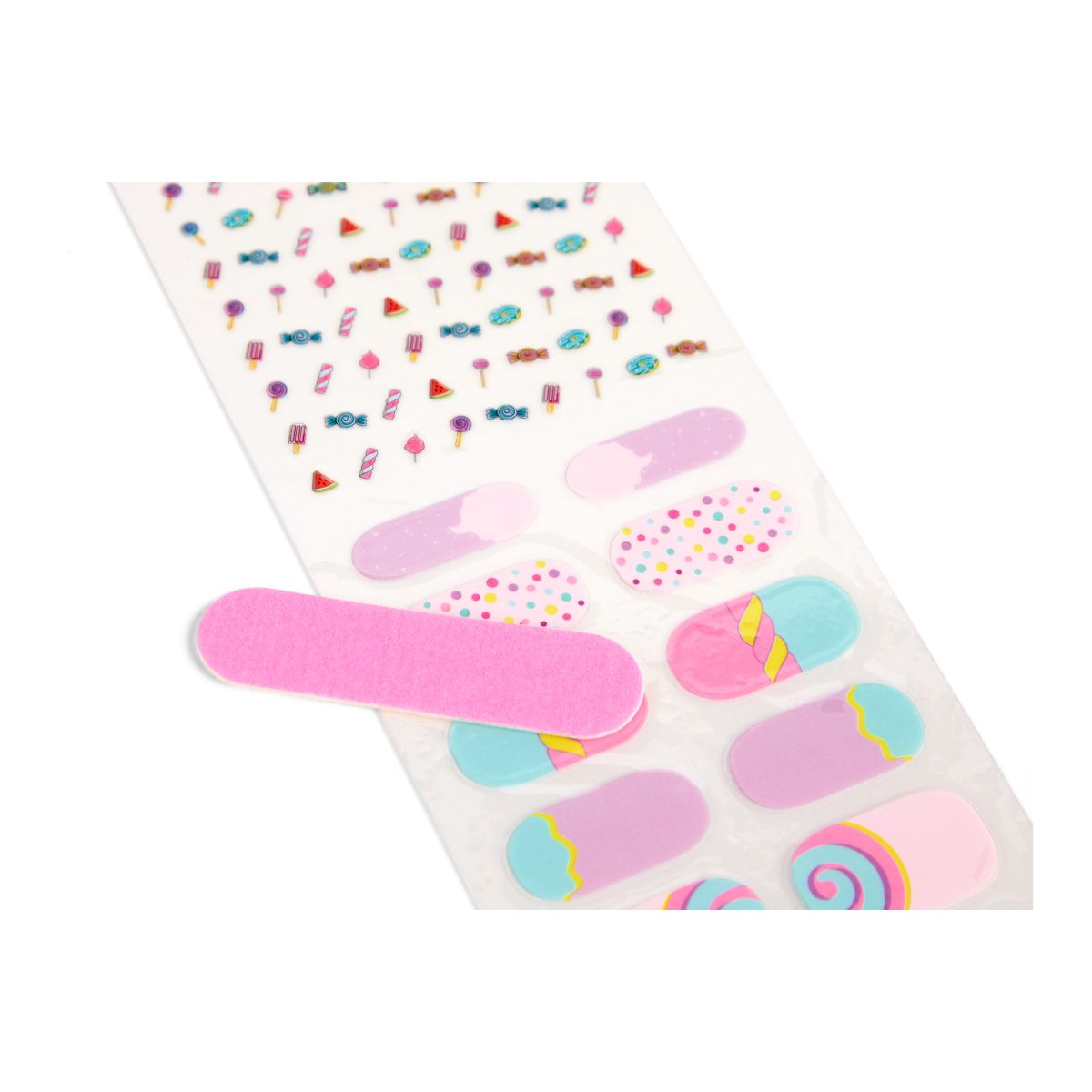 NAIL STICKERS/NAIL WRAP MED FIL CANDY  EXPLOSION CREATE IT! 