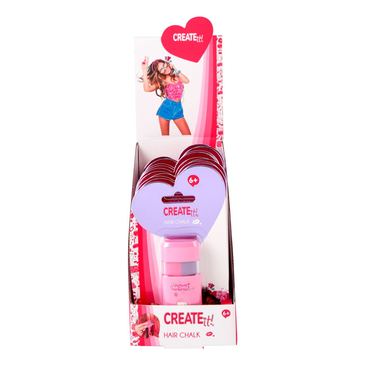 HAIR CHALK 2ASS DISPL CREATE IT!  