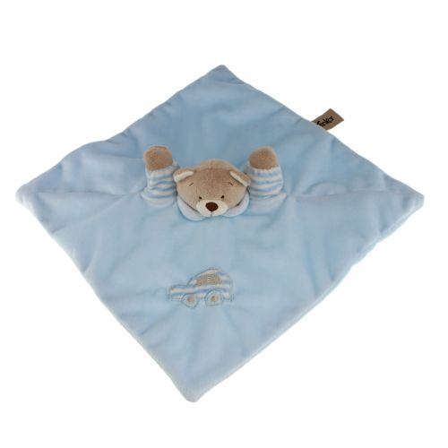SUTTEKLUD 30X30 CM BAMSE BLÅ TINKA BABY