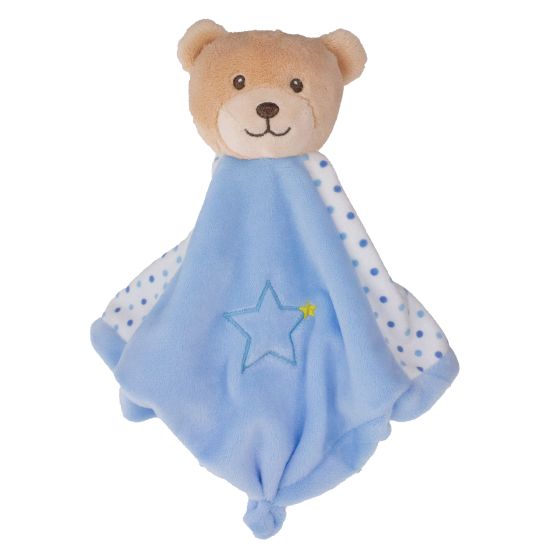 SUTTEKLUD BAMSE BLÅ 28x28CM TINKA BABY