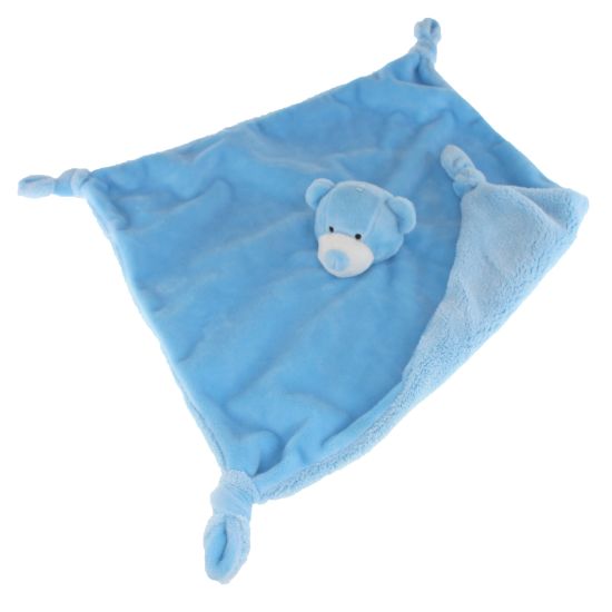 SUTTEKLUD 28 CM BAMSE BLÅ TINKA BABY