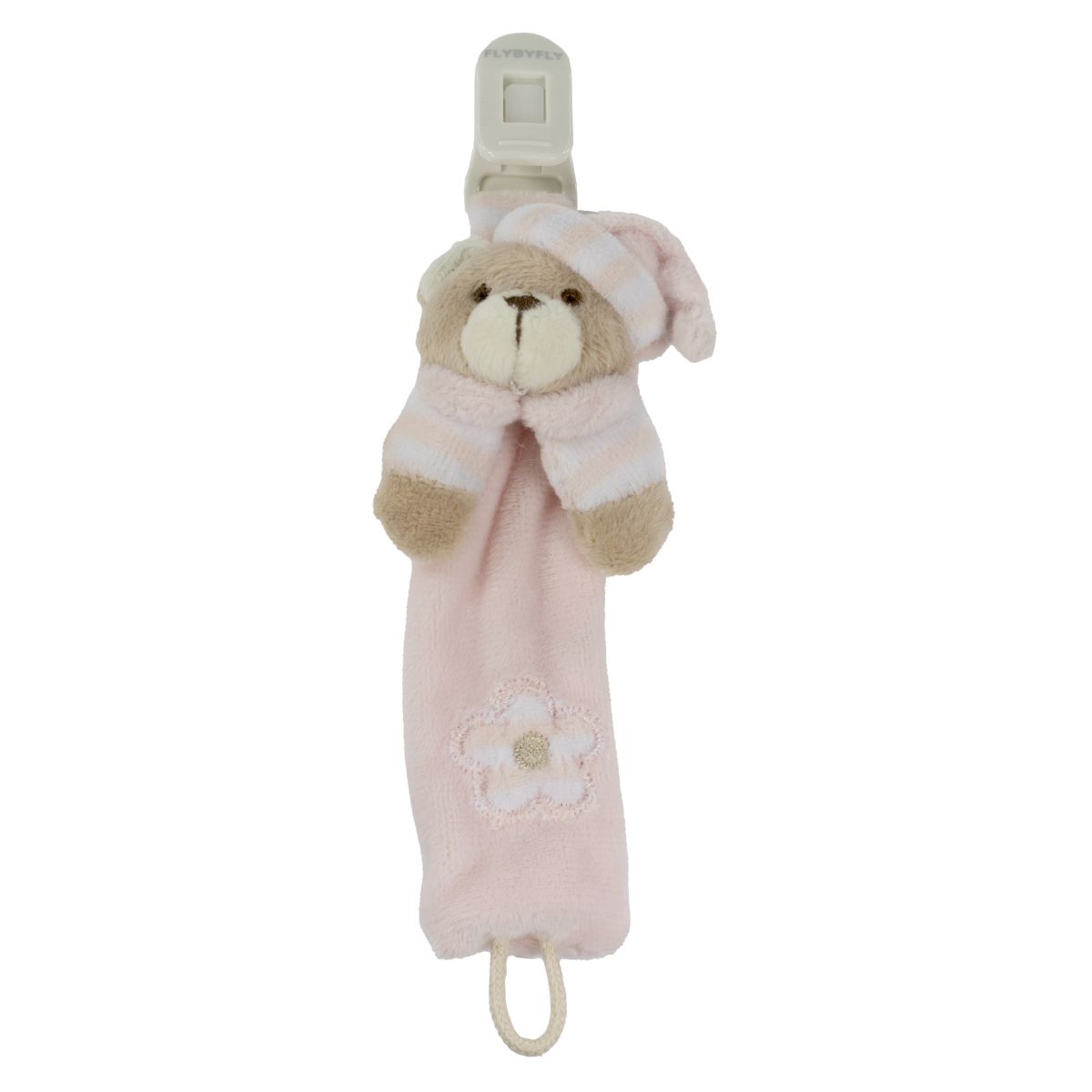 SUTTEKÆDE BAMSE 18CM ROSA TINKA BABY	