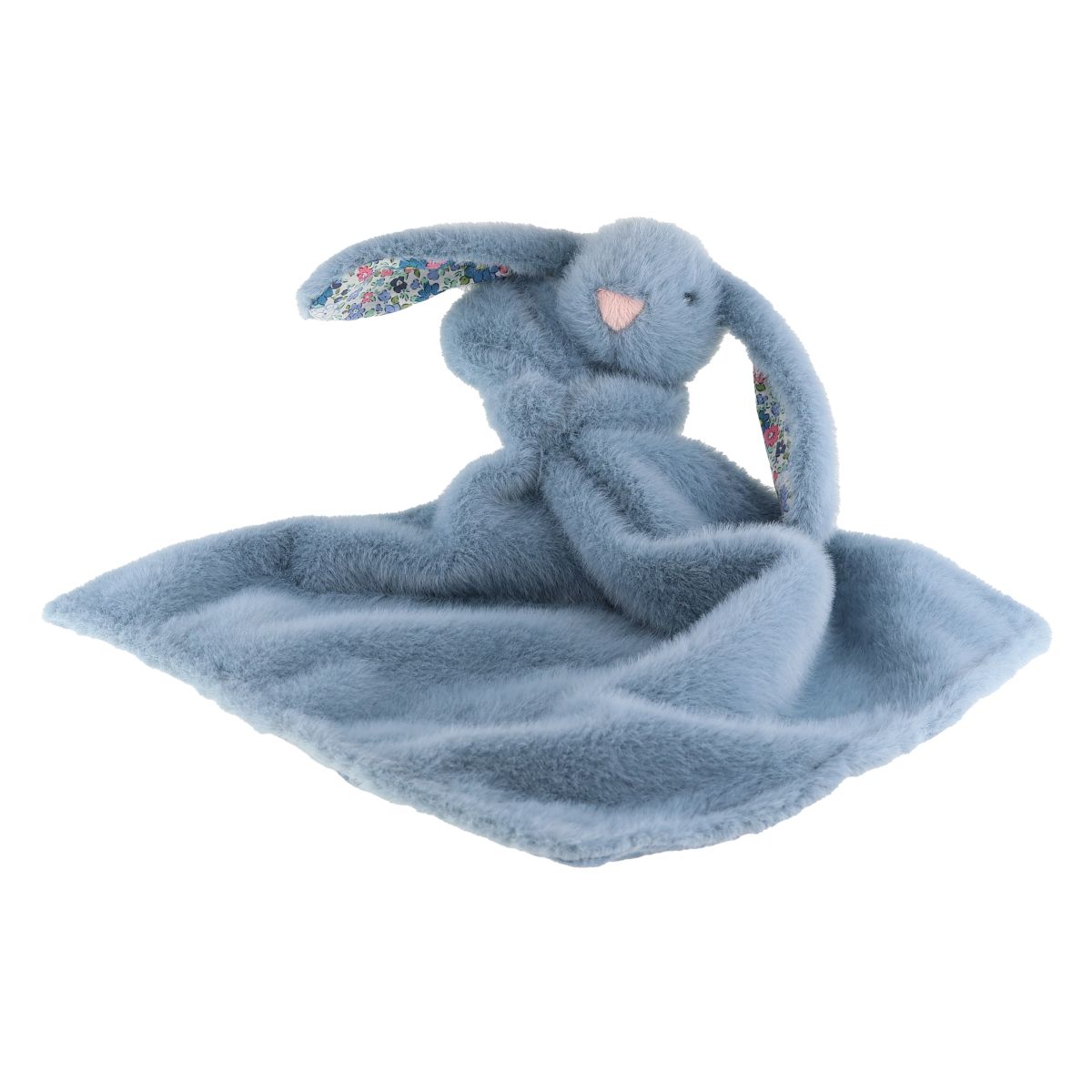 NUSSEKLUD KANIN FLOWER BLUE 30CM TINKA PLYS