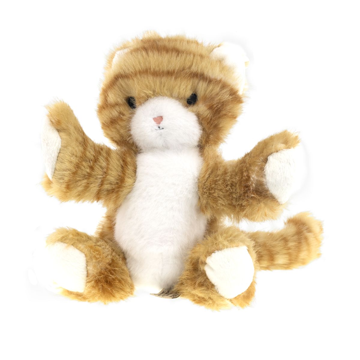 KAT LYS BRUN M/STRIBER 20CM TINKA PLYS