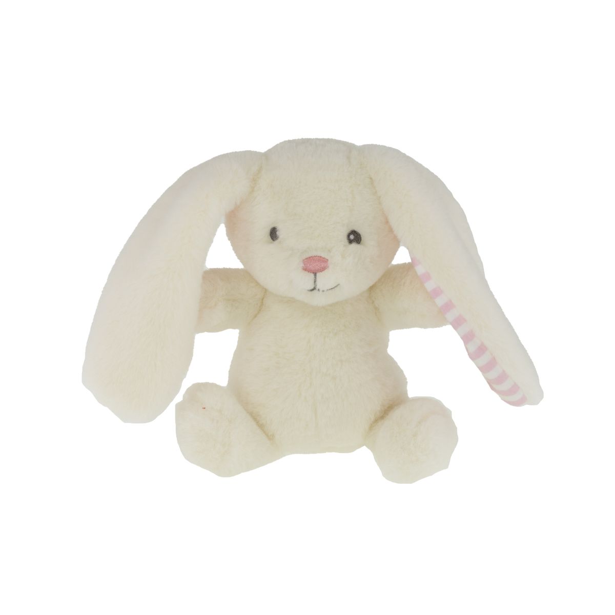 BUNNY HVID/ROSA 15CM TINKA BABY