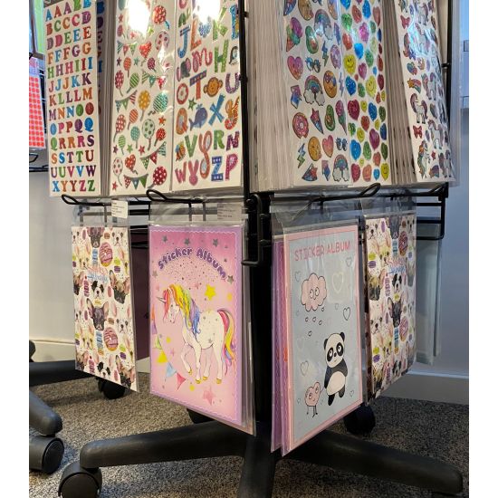 BUNDDEL TIL STICKERSALBUM FOR 90-0502