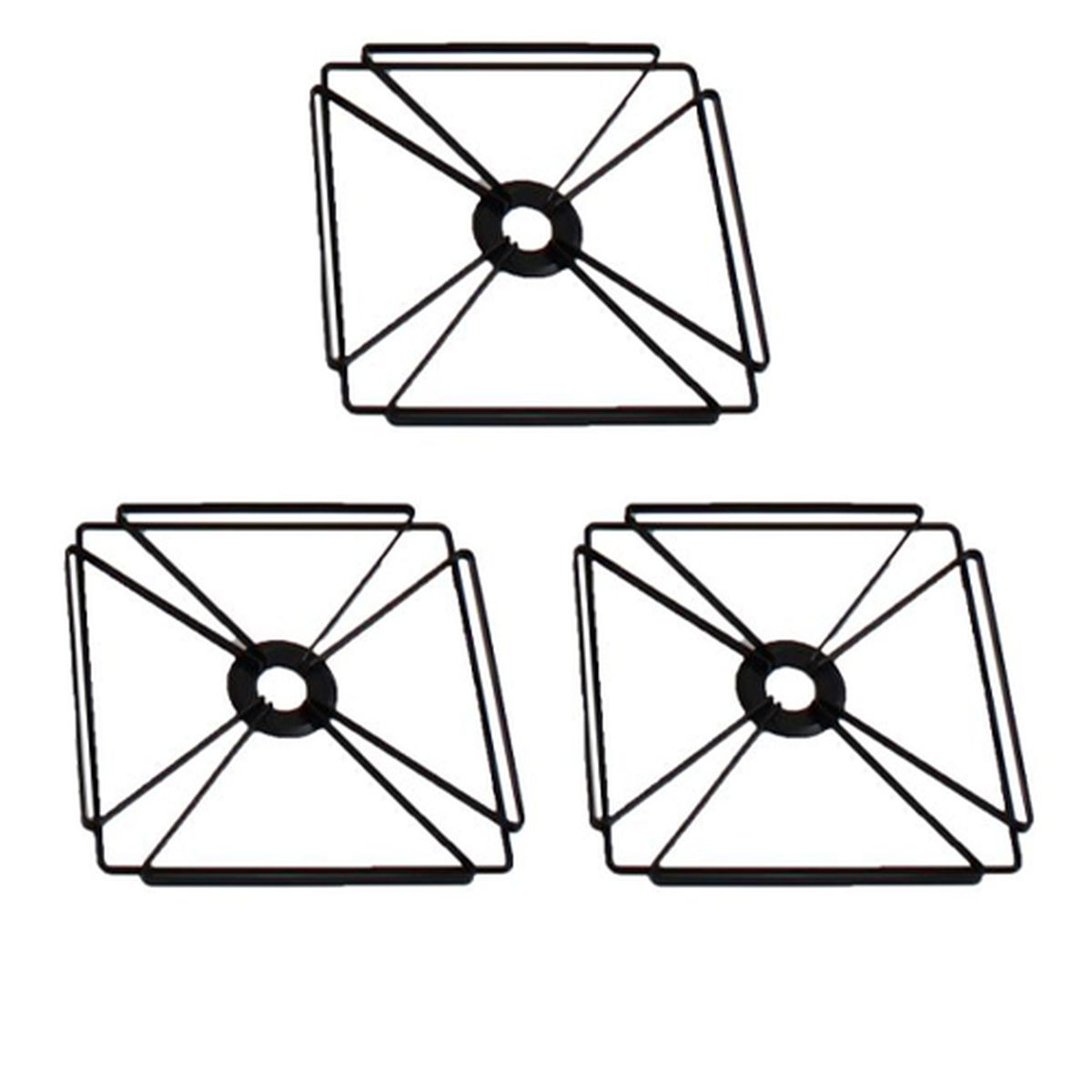 MIDTRINGSÆT 4-KANTET TIL 90-1001 SIDER - 3 STK