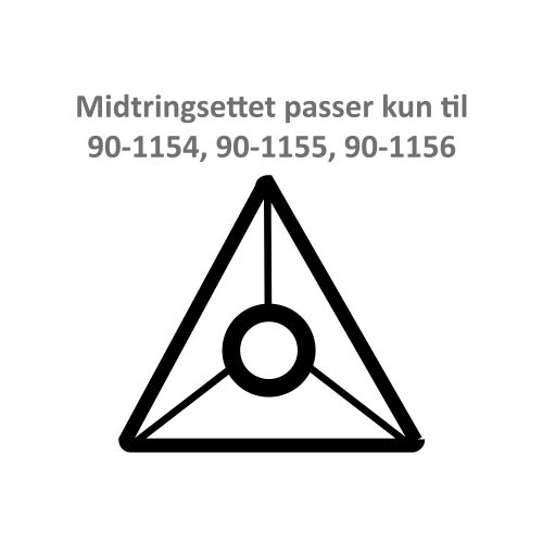 MIDTRING SÆT 3 SIDER TIL 90-1154/1155/1156/1159