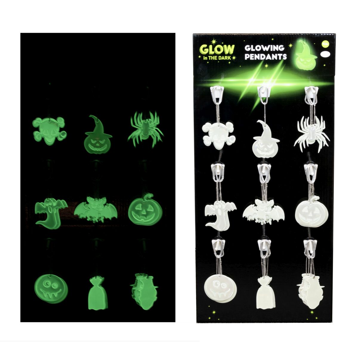 PAKET GLOW IN THE DARK HALLOWEEN