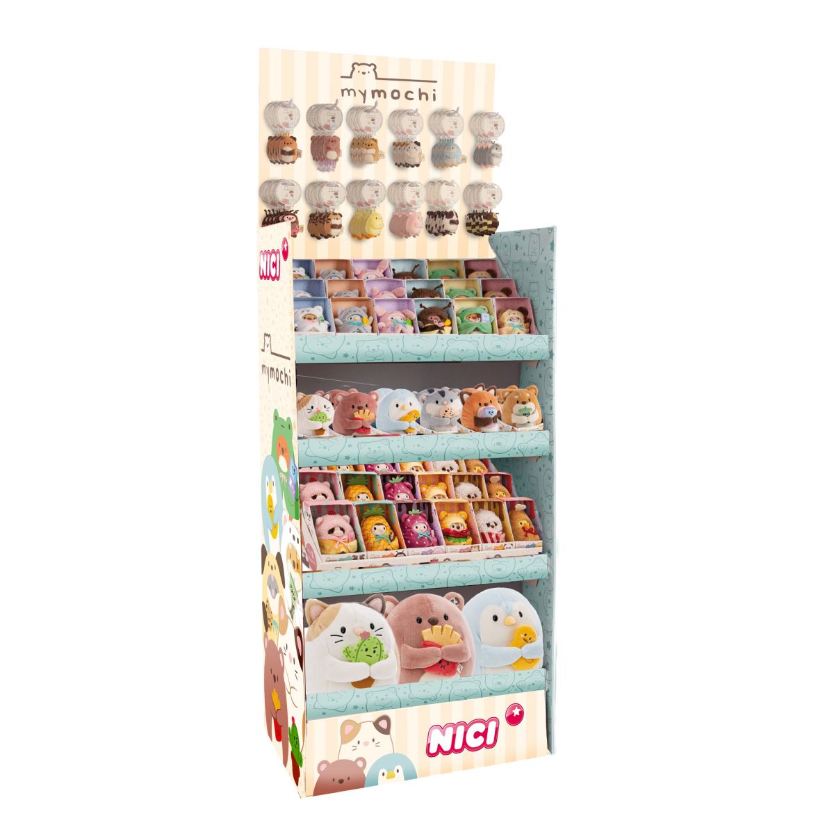 PAKKE NICI MYMOCHI GULVDISPLAY 4 HYLDER 12.07.2026